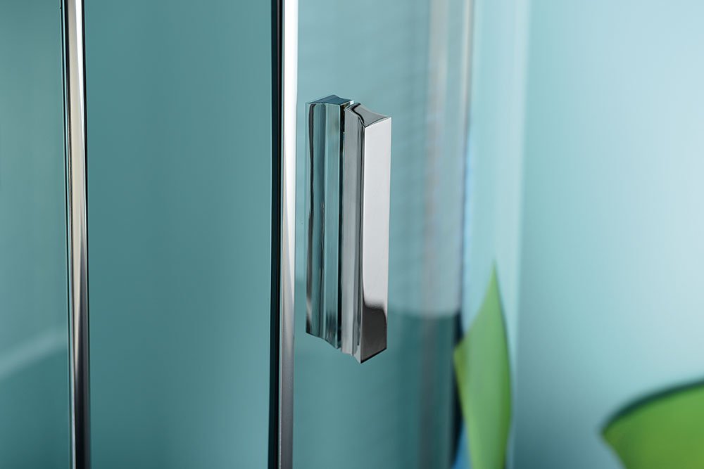 Douche nisdeur 70x190cm helder glas met antikalk behandeling Zoom Line