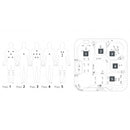 Buitenspa Whirlpool bad 5 persoons Sanotechnik Tahiti 200x200x88cm