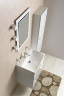 MITRA Wastafelonderkast 59,5x70x46 cm Bordeaux