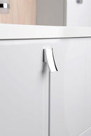 MITRA Wastafelonderkast 59,5x70x46 cm Bordeaux