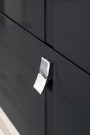 MITRA Wastafelonderkast 59,5x70x46 cm Bordeaux