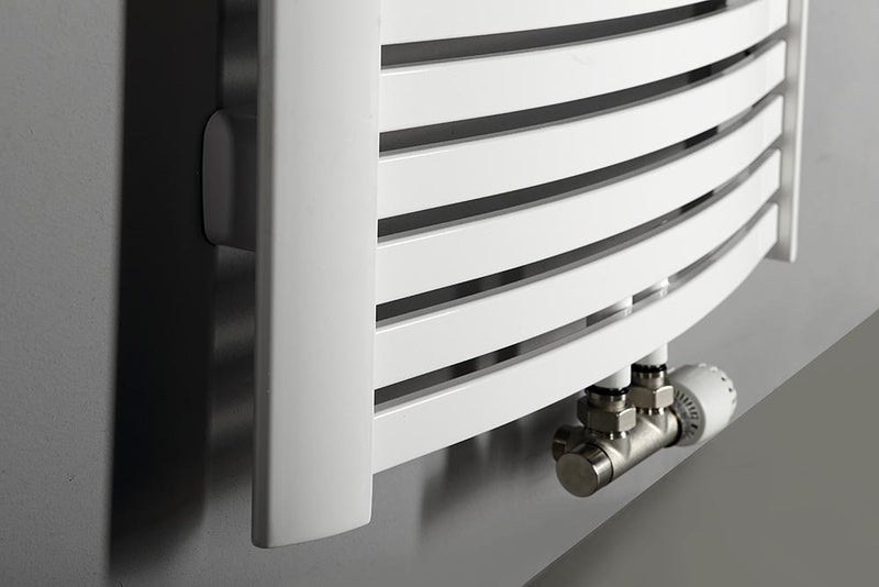Badkamer radiator 45x80 328 W wit midden onder aansl. Sting