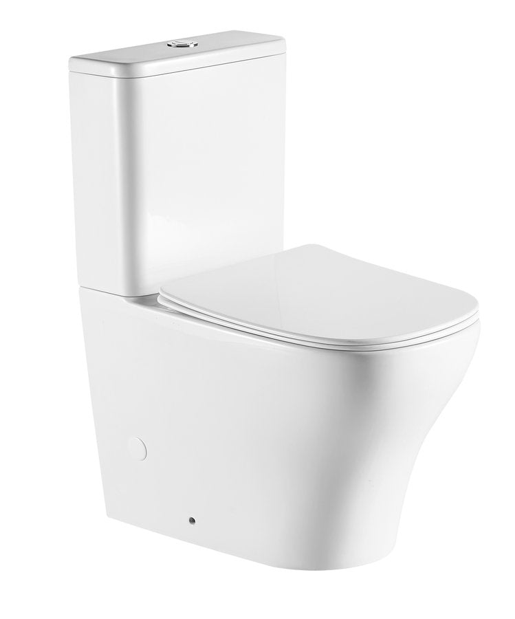 Duoblok Bella Rimless Toilet Met AO En PK Aansluiting