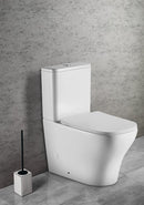 Duoblok Bella rimless toilet met AO en PK aansluiting