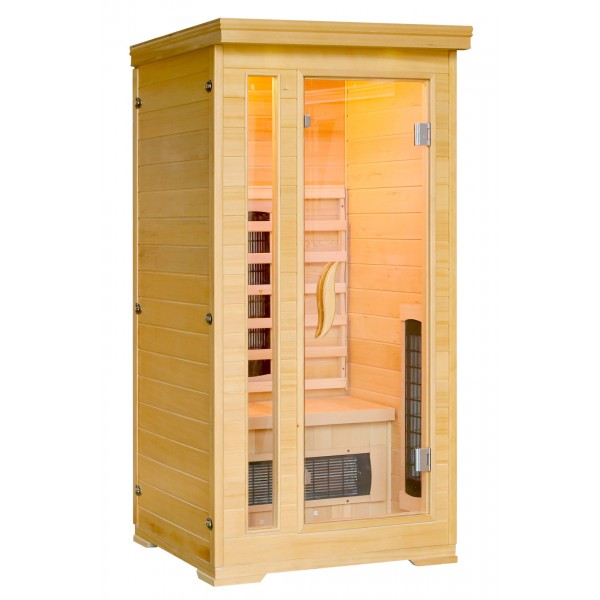 Sauna Punto 94x101x190 1350W 1 persoons infrarood