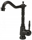 Retro keukenkraan mat zwart Rea Bona Old Black