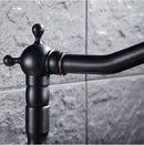 Retro keukenkraan mat zwart Rea Bona Old Black