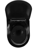 Verkort Rimless toilet goud zwart Rea Carlo