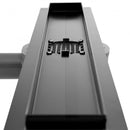 Douchegoot RVS mat zwart Rea Neo Pro black met tegelrooster