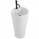 Staande Wastafel 40 cm Rond 85 cm Hoog Blanka Diverse Kleuren