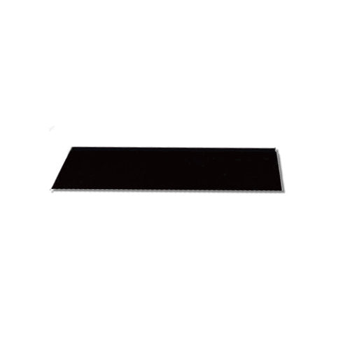 Topblad 80x47x2,4cm mat zwart TBV Luzi badmeubelen
