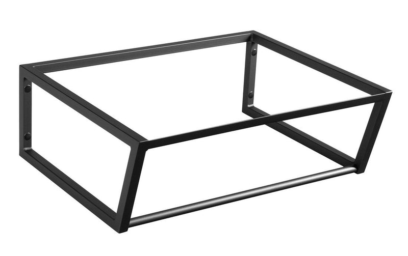 Wastafel ophangbeugel mat zwart 60x46 SKA201