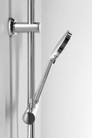 Doucheset met hoofddouche en handdouche Zara RVS chroom