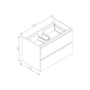 Onderkast Luzi Trend 80 Century Oak