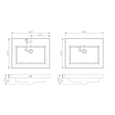 Wasblad Luzi Trend Keramiek 60