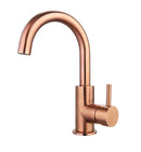 Wastafelkraan met draaibare uitloop brons Luzi Largo