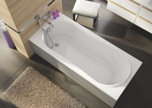 Inbouw ligbad 170x75 Scansani Wivea rechthoekig wit
