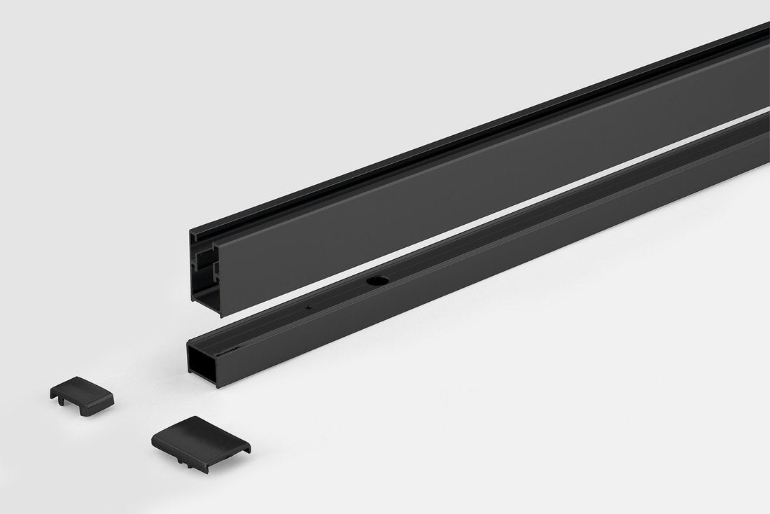 Verbredingsprofiel 15 mm mat zwart Zoom Line Black